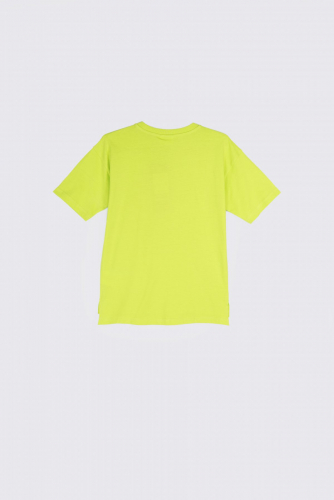 -49% T-shirt z krótkim rękawem zielony z nadrukiem
