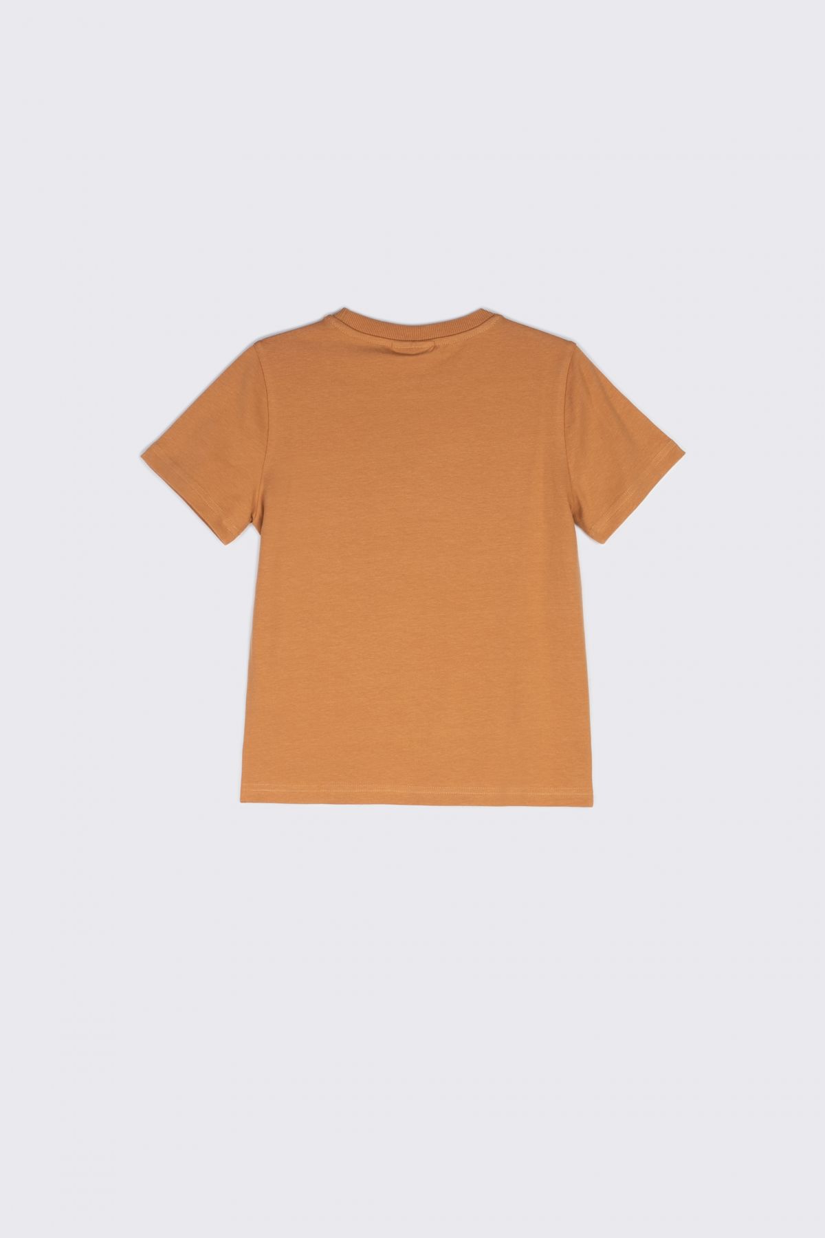-49% T-shirt z krótkim rękawem brązowy z nadrukiem monster trucka