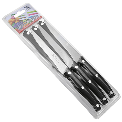 Нож для мяса 100мм из нержавеющей стали, пластмассовая ручка 
