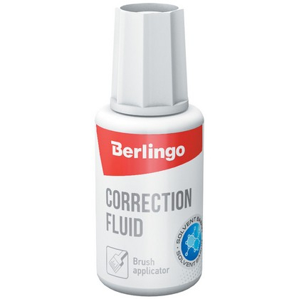 Корректирующая жидкость Berlingo 20мл на химической основе KR530