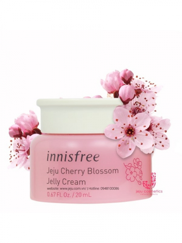 Sample Крем для лица увлажняющий с экстрактом вишни с эффектом сияния INNISFREE Jeju Cherry Blossom Tone-up Cream
