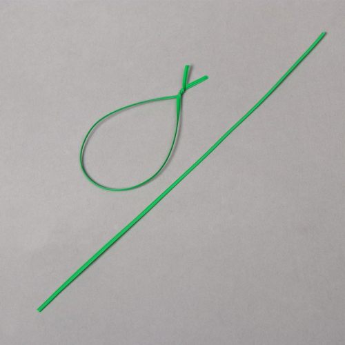 Проволока подвязочная, h = 20 см, зелёная, набор 100.