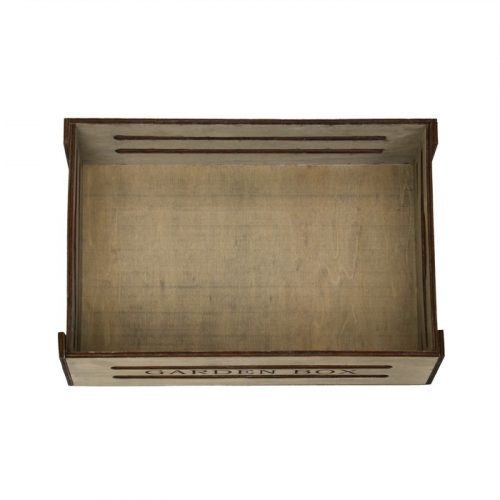 Ящик для овощей и фруктов, 35 × 23 × 13 см, деревянный