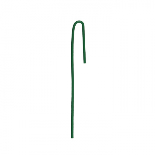 Колышек универсальный, h = 20 см, ножка d = 0.3 см, набор 10., зелёный