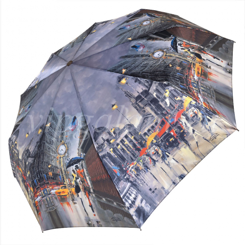 Зонт женский складной Universal 4028 Живопись