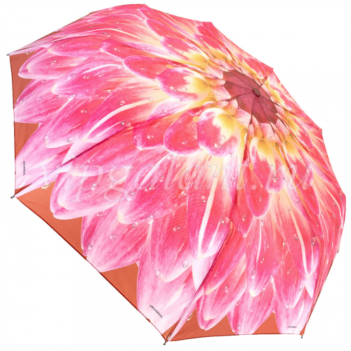 Зонт женский складной B1044 Цветы