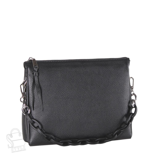 Сумка женская кожаная 8511VG black Vitelli Grassi