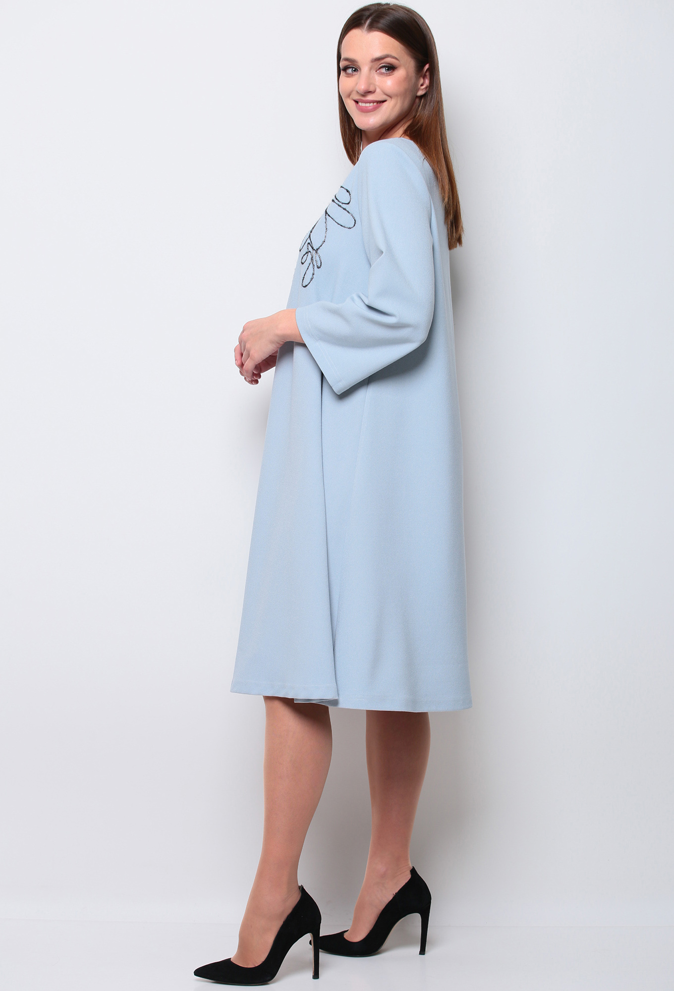 ст. цена2099руб.! Платье Michel Chic 2078 голубой