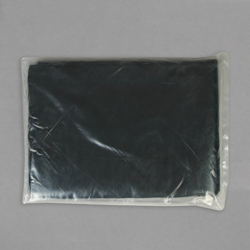 Плёнка полиэтиленовая, техническая, 80 мкм, чёрная, длина 10 м, ширина 3 м, рукав (1.5 × 2 м), Эконом 50%