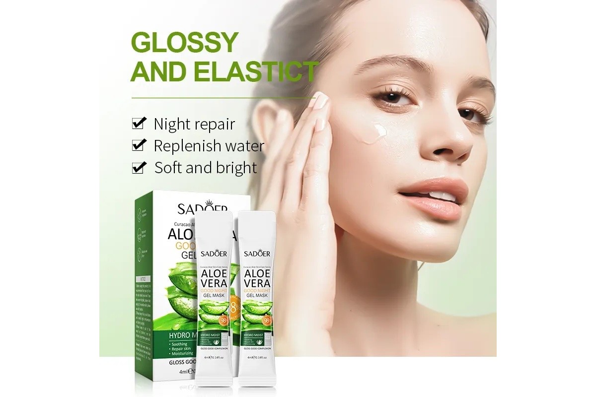 Good night gel mask sadoer способ применения. Sadoer маска для лица.