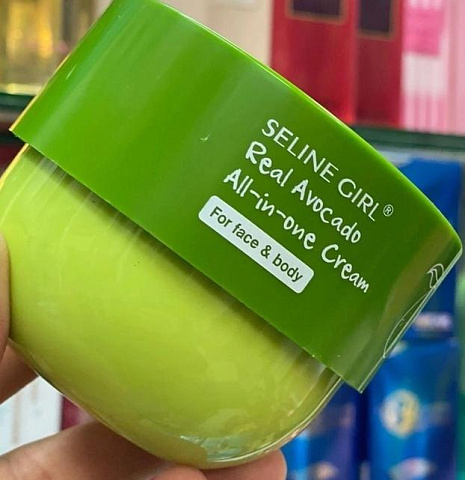 Крем для лица и тела SELINE GIRL Real Avocado 300 мл