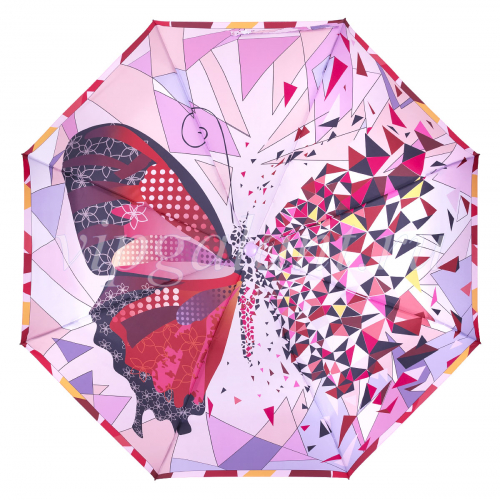 Зонт женский складной Almas 2052 Бабочка