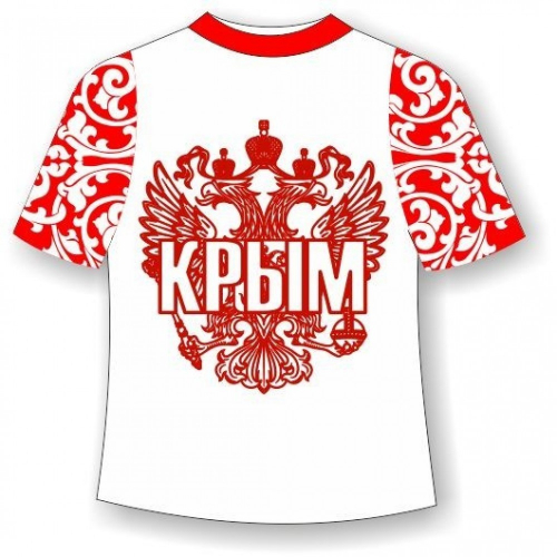Подростковая футболка Хохлома Крым