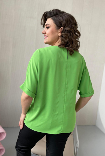 Блузка женская Rumoda 2109 зеленый