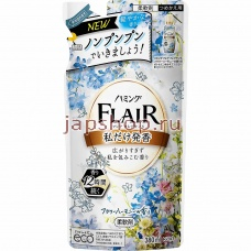 KAO Flair Fragrance Flower Harmony Арома кондиционер для белья, аромат цветочной гармонии, мягкая упаковка, 380 мл. (4901301407399)