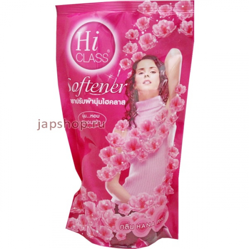 Hi Class Softener Hana Pinke Кондиционер для белья, мягкая упаковка, 500 мл (8850002022867)
