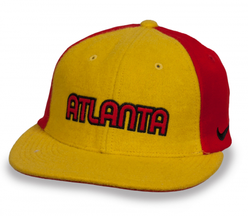 Брендовая кепка снепбек Atlanta – удобно носить с модными очками, дужки не впиваются в ушки! №5182 ОСТАТКИ СЛАДКИ!!!!
