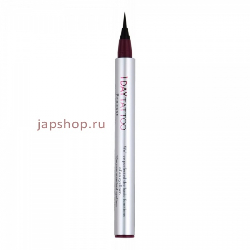 Real Lastin Eye Liner 24h WP Влагостойкая жидкая подводка для глаз 24 часа, цвет коричневый (4948130734036)