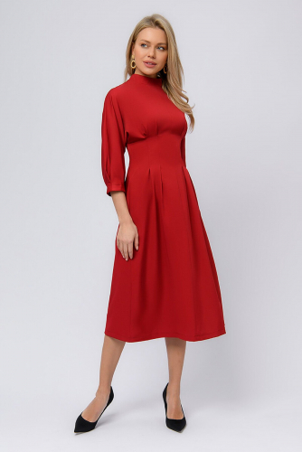 Платье 1001 DRESS #836370Бордовый