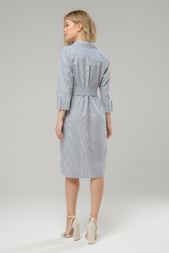 Платье 1001 DRESS #791137Белый (принт полоска)
