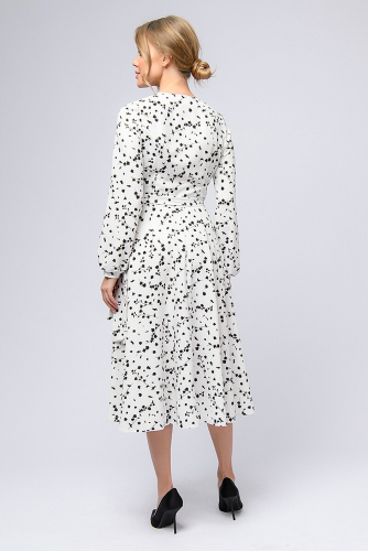 Платье 1001 DRESS #821698Белый (принт)