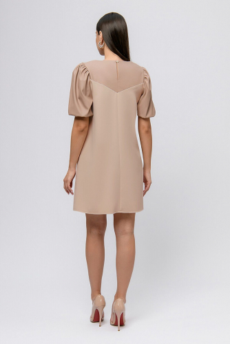 Платье 1001 DRESS #856009Бежевый