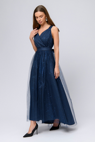 Платье 1001 DRESS #829627Темно-синий