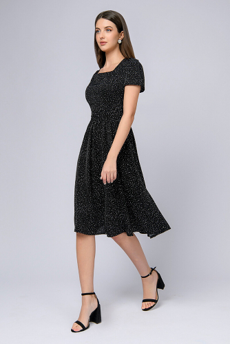 Платье 1001 DRESS #842258Черный (принт)