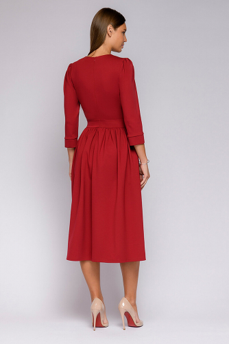 Платье 1001 DRESS #815909Бордовый