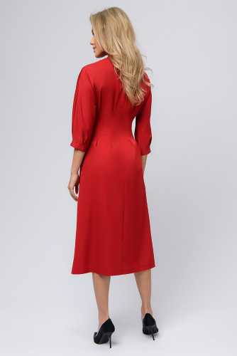 Платье 1001 DRESS #836370Бордовый