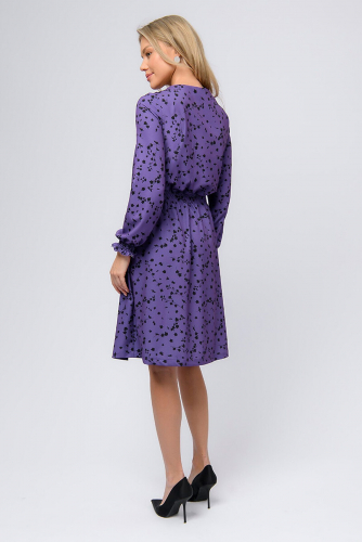 Платье 1001 DRESS #847430Фиолетовый (принт)