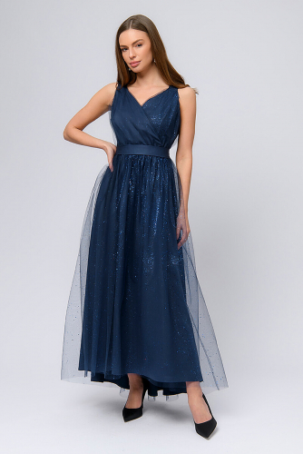 Платье 1001 DRESS #829627Темно-синий