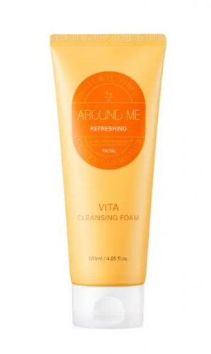 Пенка Around Me Refreshing Vita Cleansing Foam 120мл