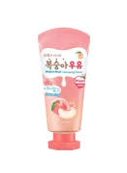 Пенка для лица с экстрактом персика Kwailnara Peach Milk Cleansing Foam 120ml