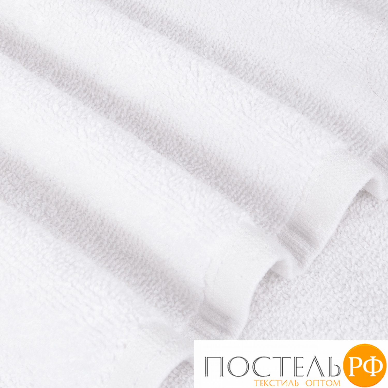 (1001) Полотенце Eleganta (Verera) гостиница 70х140 см (1001 белый 450 г/м2, Deluxe Spa 4 звезды)