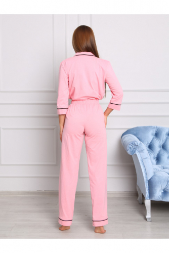 Пижама женская П-80.03 розовый (хлопок, рр 42-52)