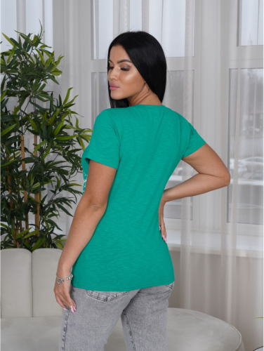 Серенада футболка женская (зеленый)
