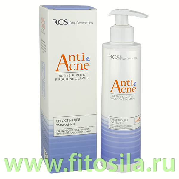 Средство для умывания для жирной и проблемной кожи лица, склонной к акне