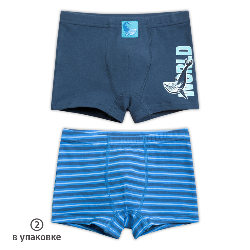 ст. цена375руб.! BUHB3223(2) трусы для мальчиков (2 шт в кор.)