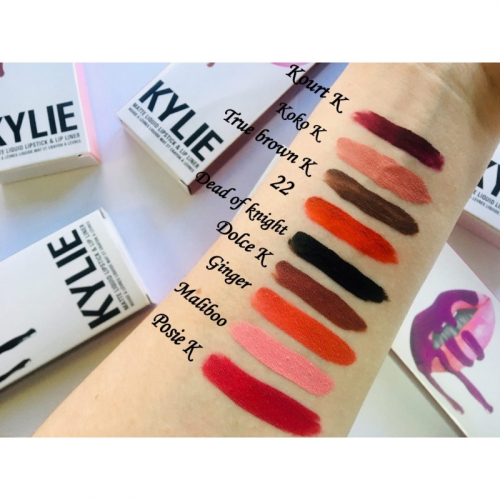  145  195_НАБОР KYLIE LIP KIT МАТОВАЯ ПОМАДА + КАРАНДАШ ДЛЯ ГУБ/