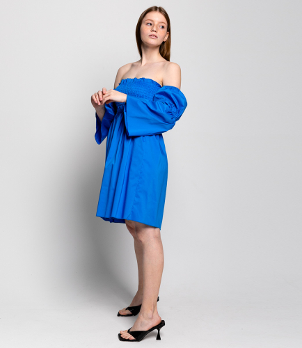 Платье #ОБШ1769, синий
