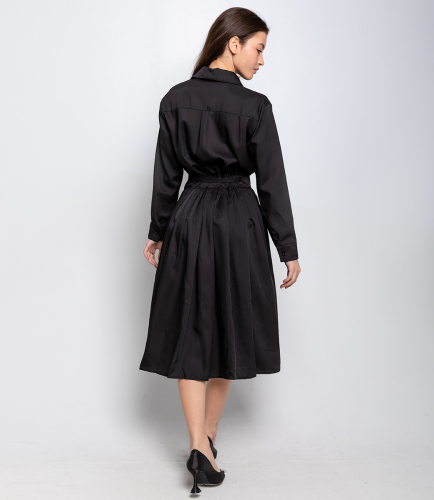 Платье #КТ8517, чёрный