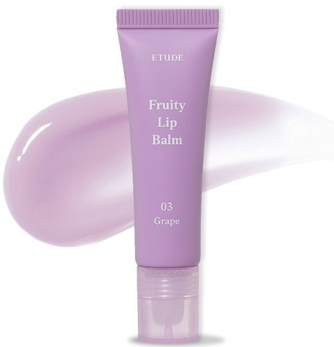 Etude House/ Фруктовый бальзам для губ с виноградом #03 Grape, Etude House Fruity Lip Balm. 10 гр.