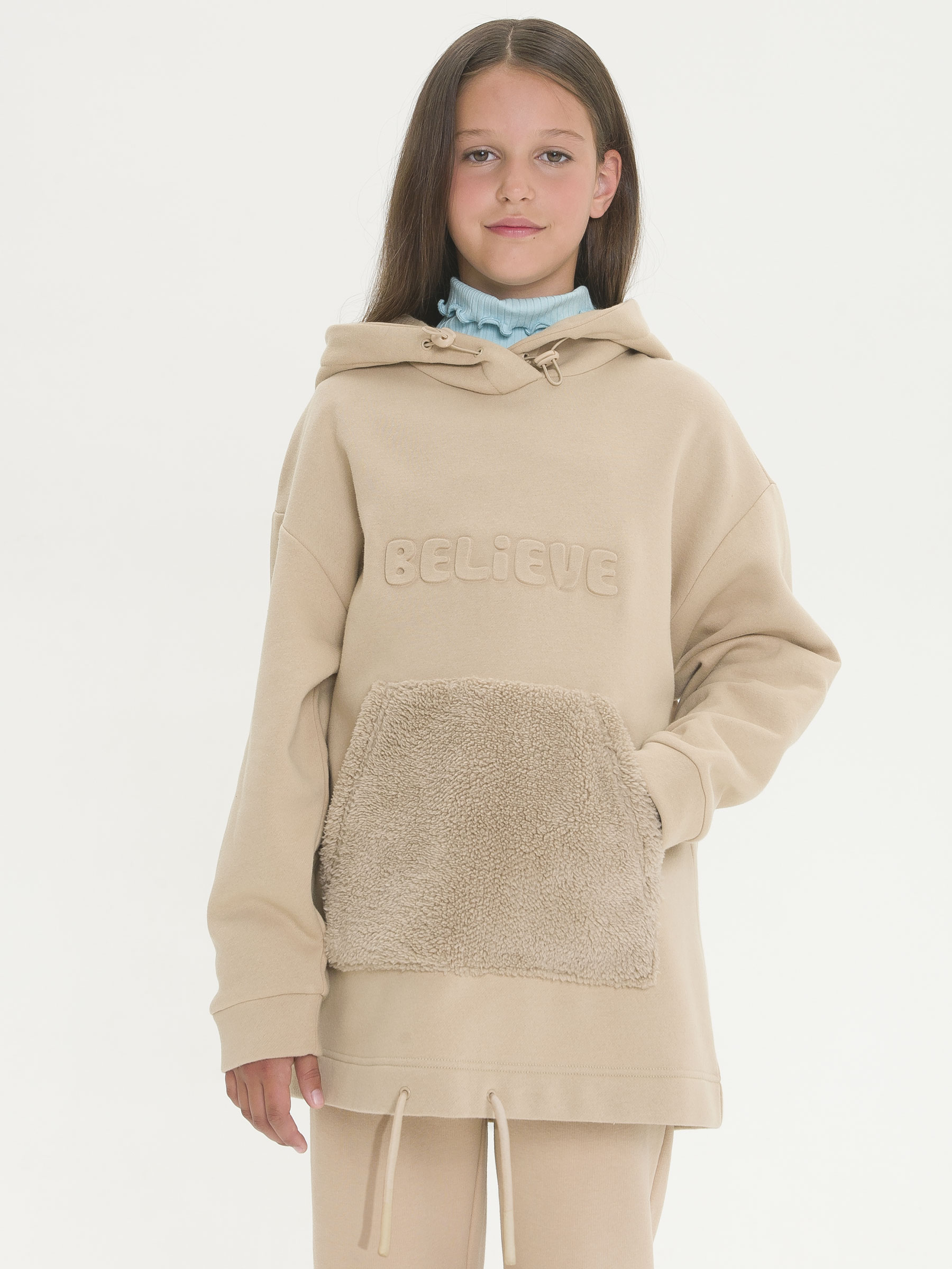 ст. цена945,2руб.! GFNK4294 толстовка для девочек (1 шт в кор.)