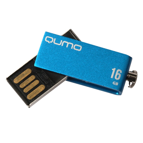 Флэш накопитель USB 16 Гб Qumo Fold (blue)