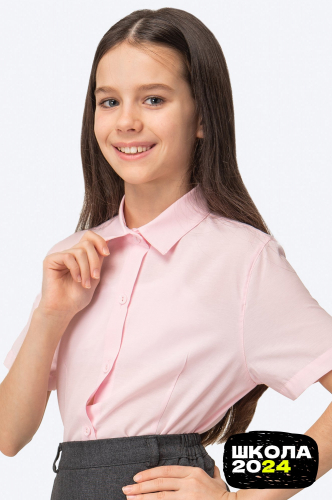 Рубашка с коротким рукавом для девочки Happy Fox