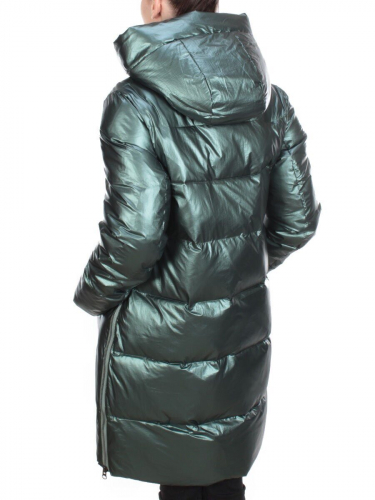 YR-566 DARK GREEN Куртка зимняя женская COSEEMI (200 гр. холлофайбера) размер 48 - российский