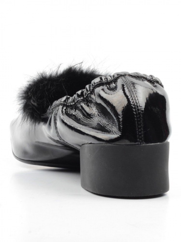 03-N18120S-2 BLACK Туфли женские (натуральная кожа)