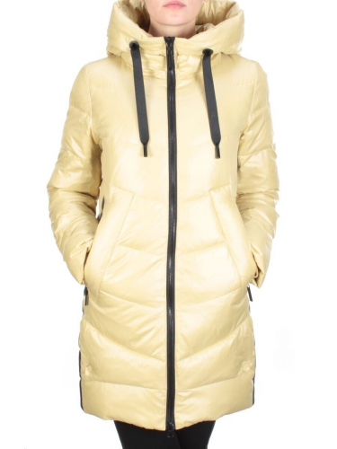 GWD202821 YELLOW Пальто зимнее облегченное ICEBEAR (150 гр. холлофайбер) размер 42