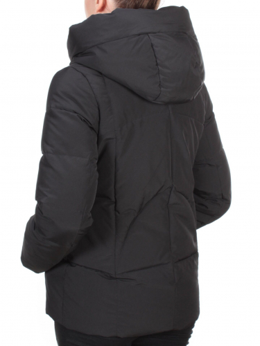 2101 BLACK Куртка зимняя женская MONGEDI (200 гр. холлофайбера) размер XL - 48 российский